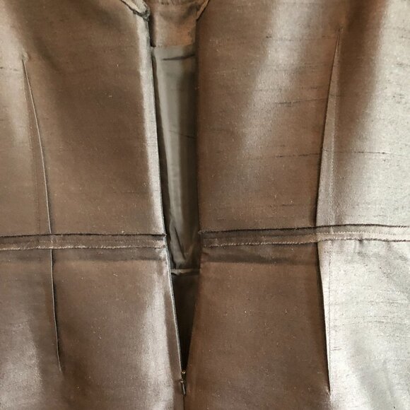 NWT Talbots size 20 black silk wool dress - Picture 7 of 12